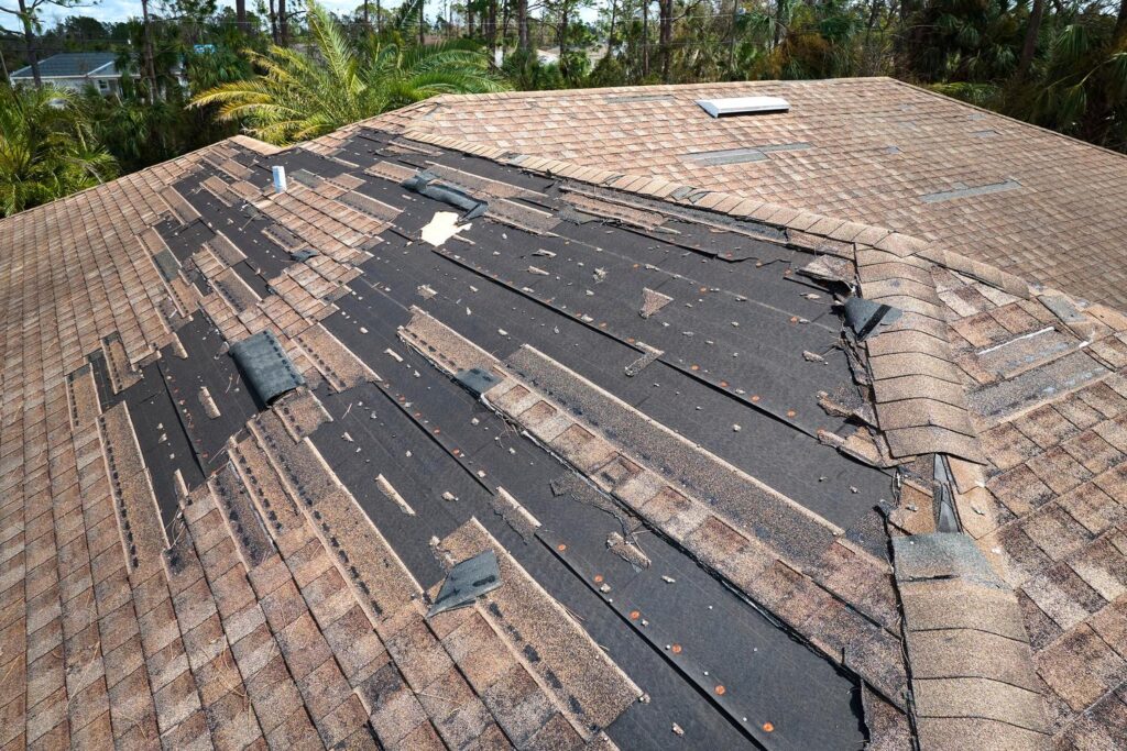 Roof inspection in West Meade, TN checking flashing and shingle wear