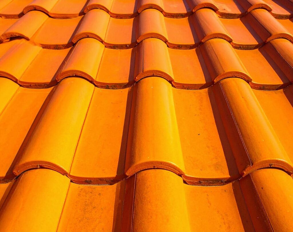 Tile roofing near me in Belle Meade, TN featuring durable clay roof tiles